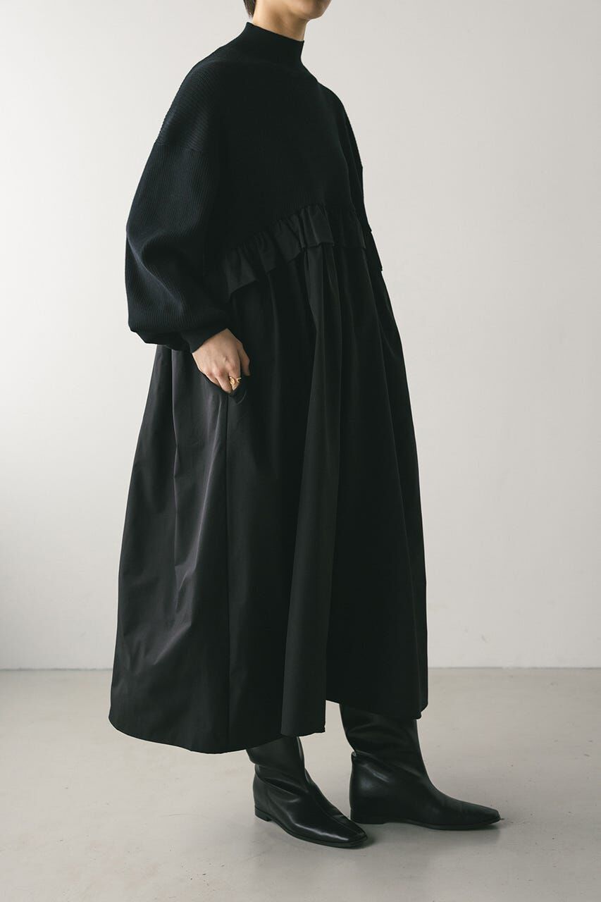 STYLEMIXER「バックストリングコンビネーションワンピース」|ワンピース|