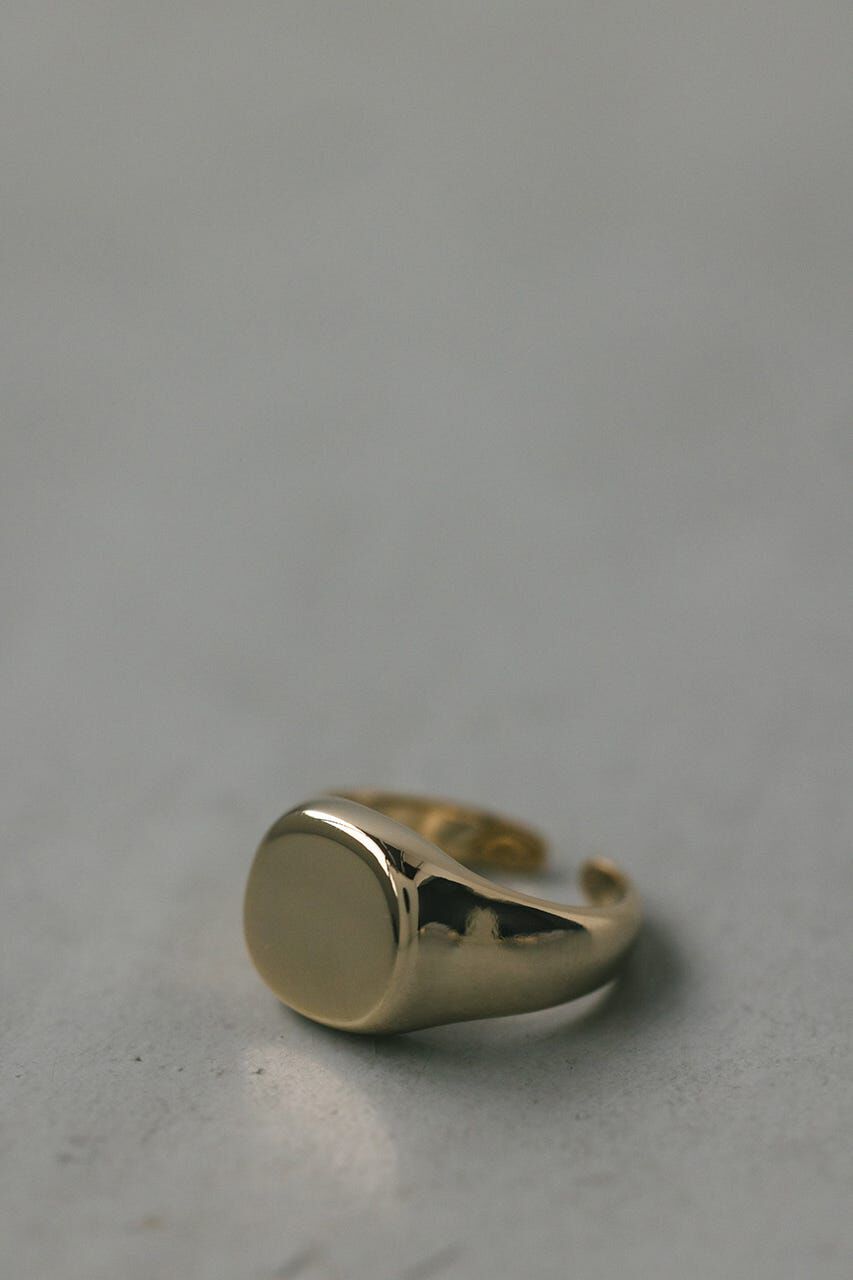 STYLEMIXER「サークルシグネットリング」|リング|