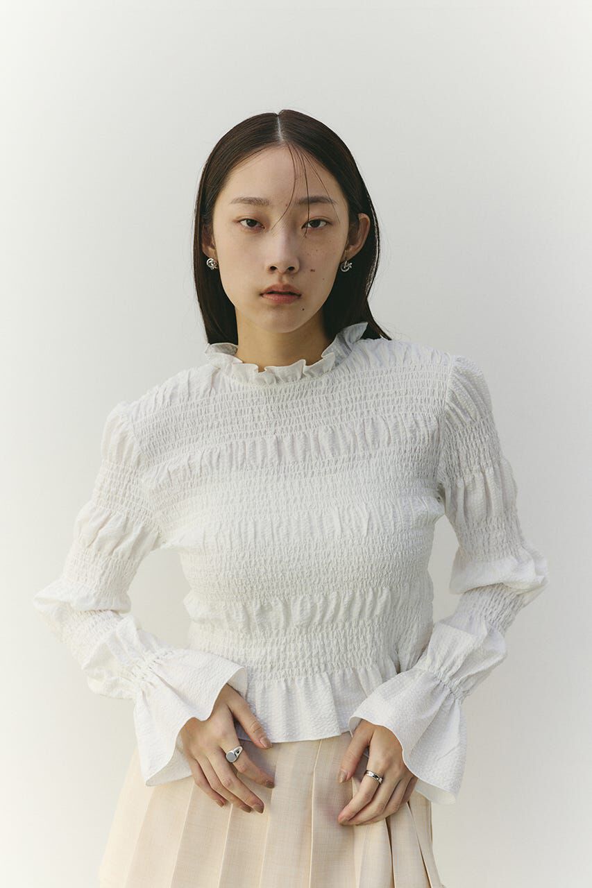 STYLEMIXER「サッカーシャーリングトップ」|シャツ・ブラウス|