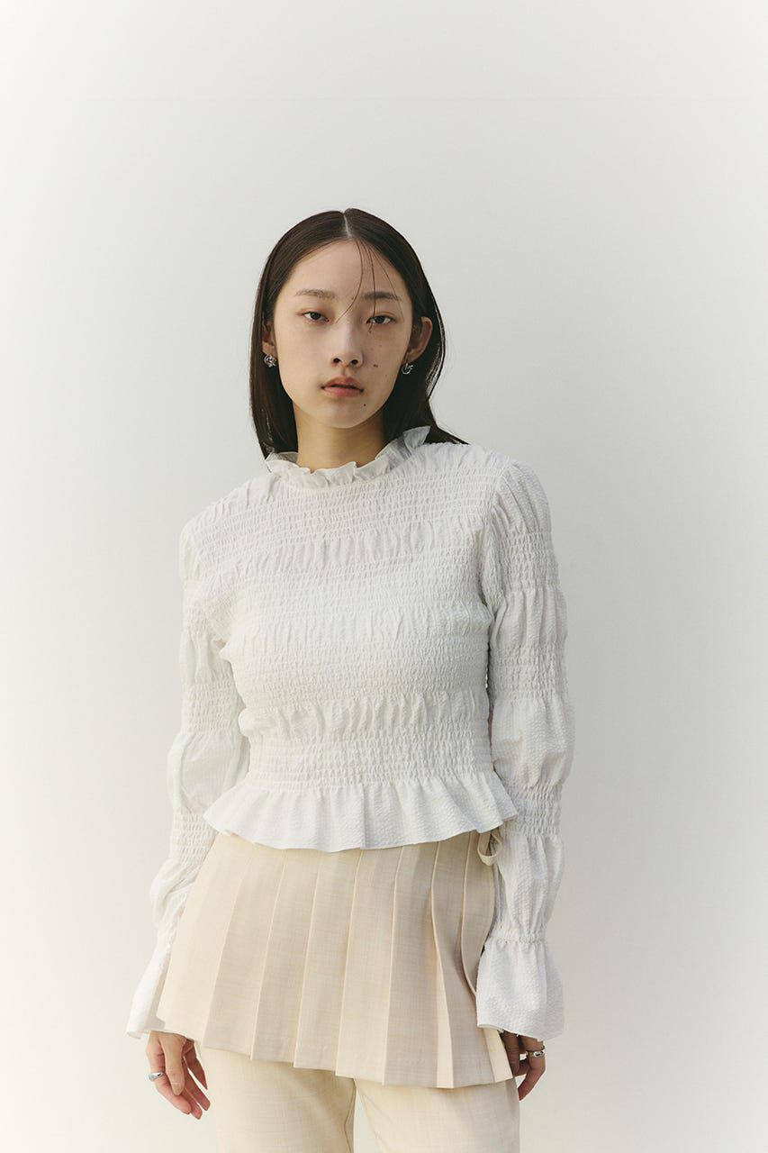 STYLEMIXER「サッカーシャーリングトップ」|シャツ・ブラウス|