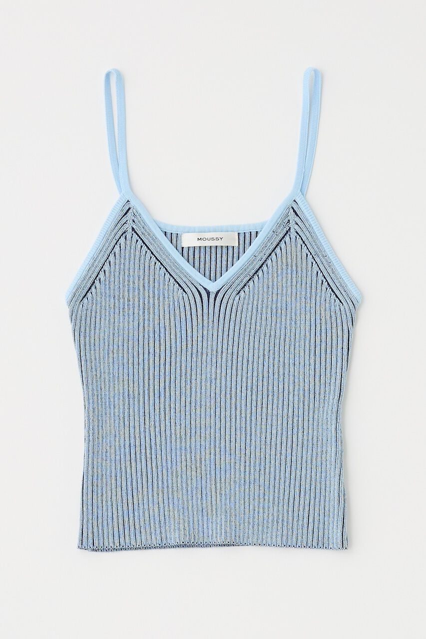 MOUSSY「RIB KNIT カーディガン&キャミ」|ニット・セーター|