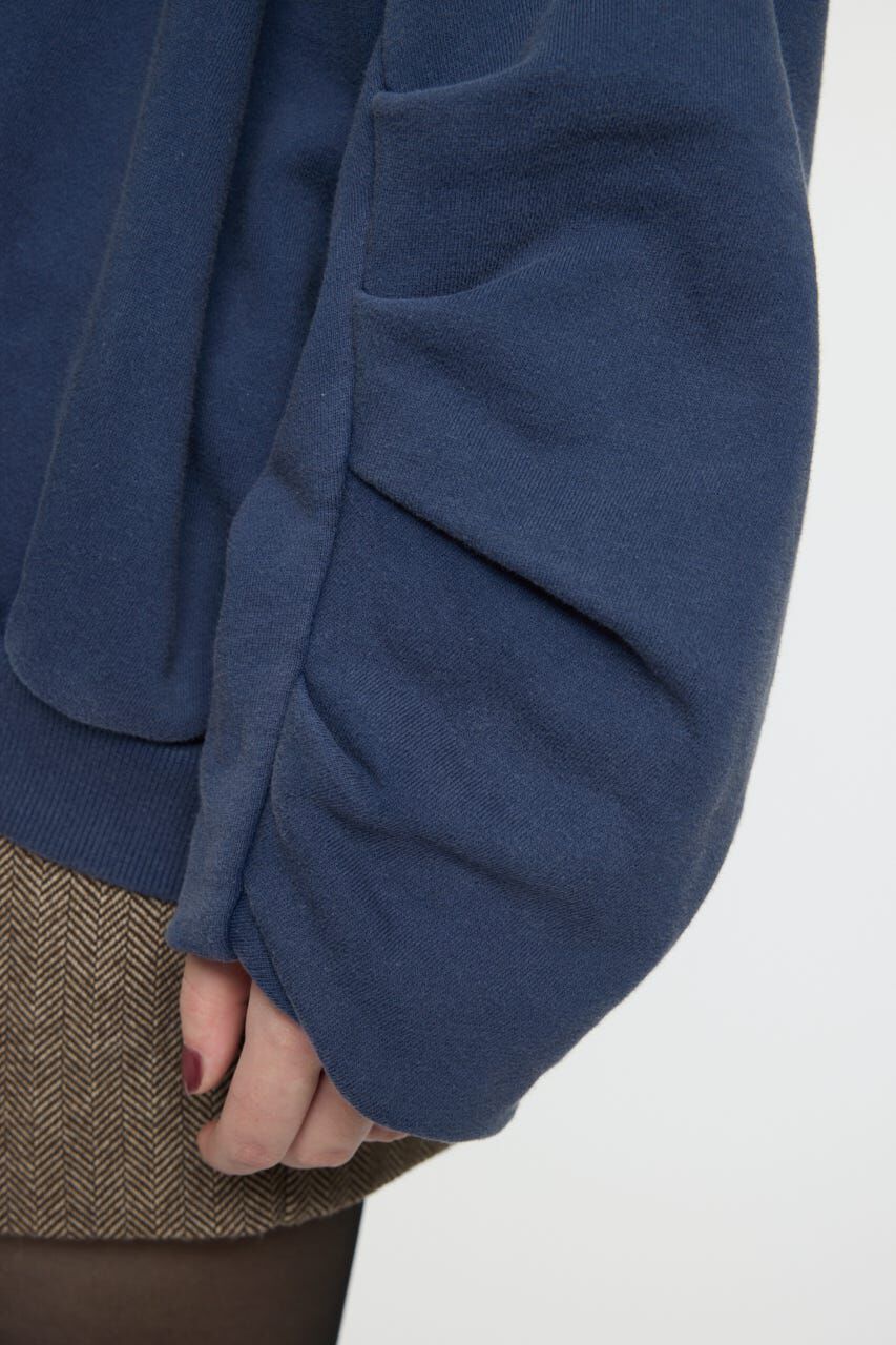 MOUSSY「WASHED OFF SHOULDER スウェット」|パーカー|