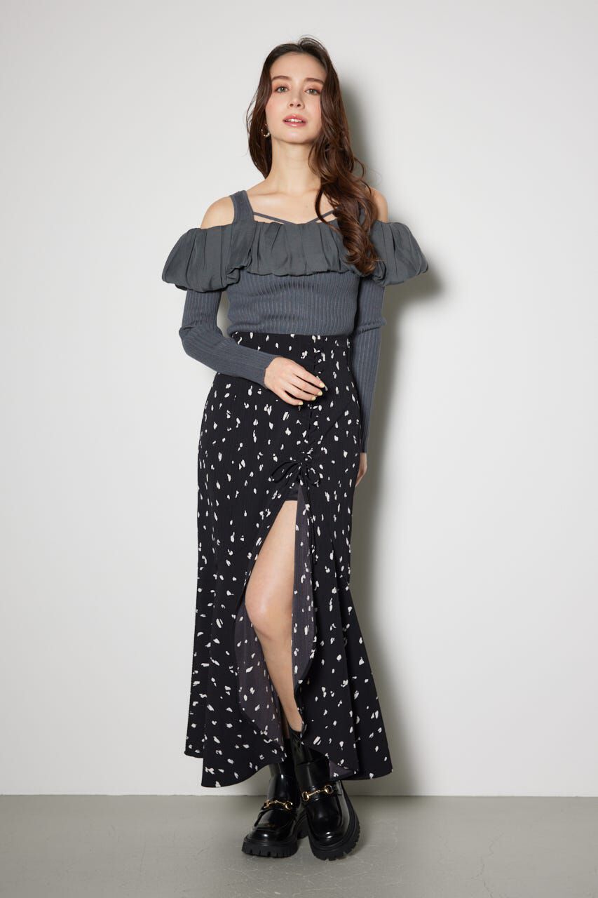 rienda「レースアップマーメイドスコートショートパンツ」|その他|