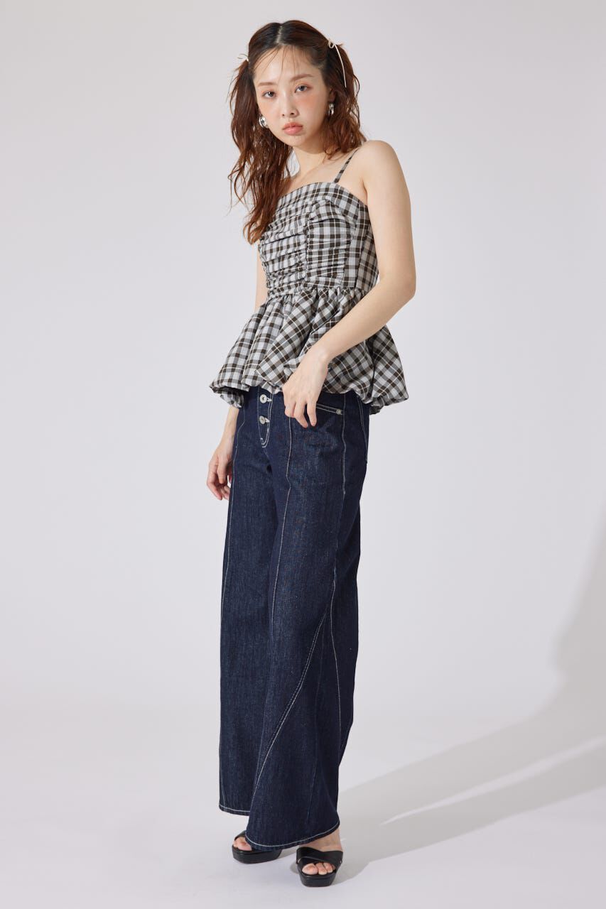 rienda「ペプラムベアトップス」|シャツ・ブラウス|