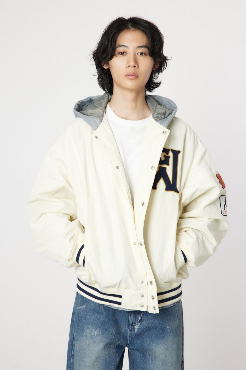 RODEO CROWNS「フーデッドアワードジャケット」|ブルゾン・スタジャン|