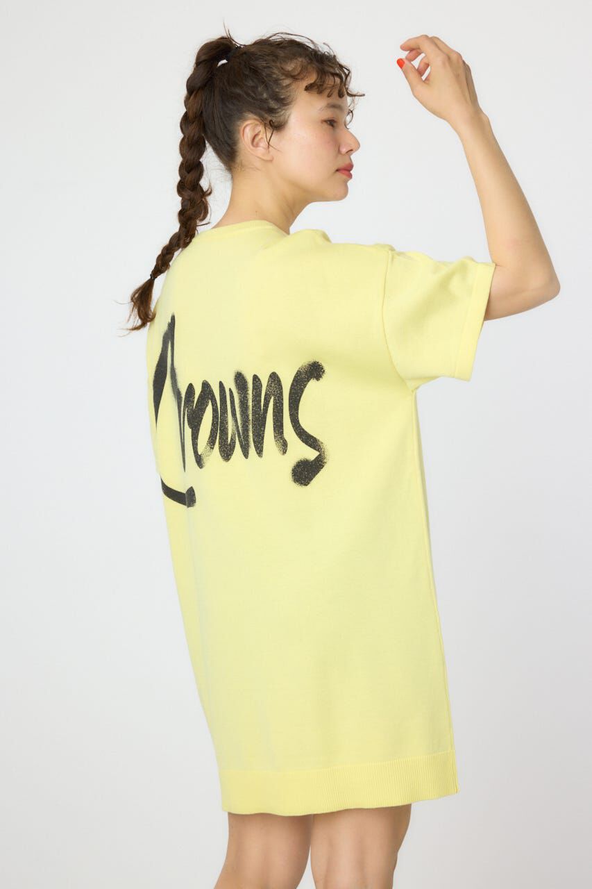 RODEO CROWNS「スプレーロゴニットワンピース」|ワンピース|