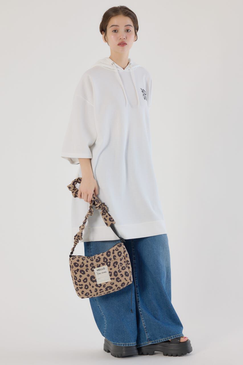 RODEO CROWNS「Right shoulder LOGOパーカーワンピース」|ワンピース|