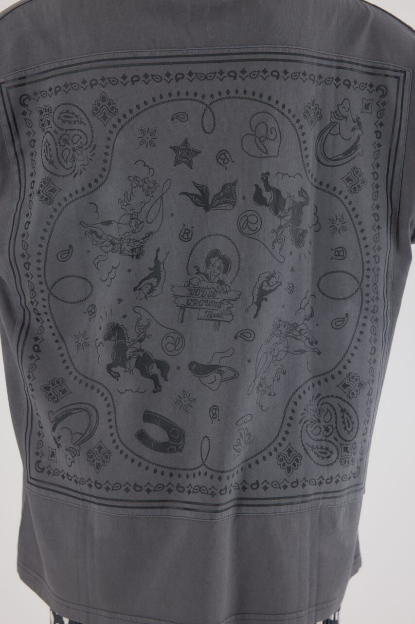 RODEO CROWNS「バンダナピグメントTシャツ」|Tシャツ・カットソー|