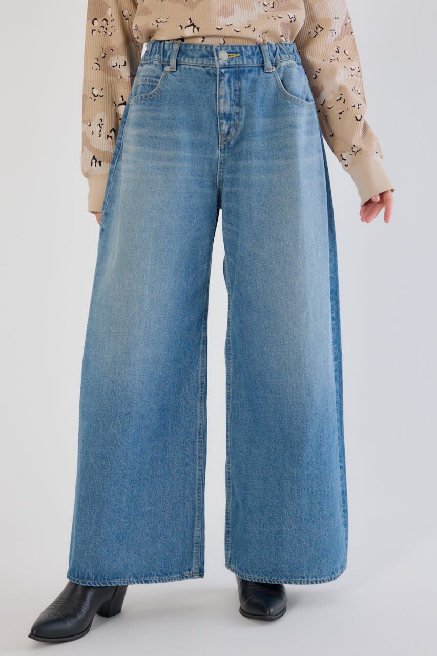 RODEO CROWNS「ビッグリボンデニムパンツ」|デニム|