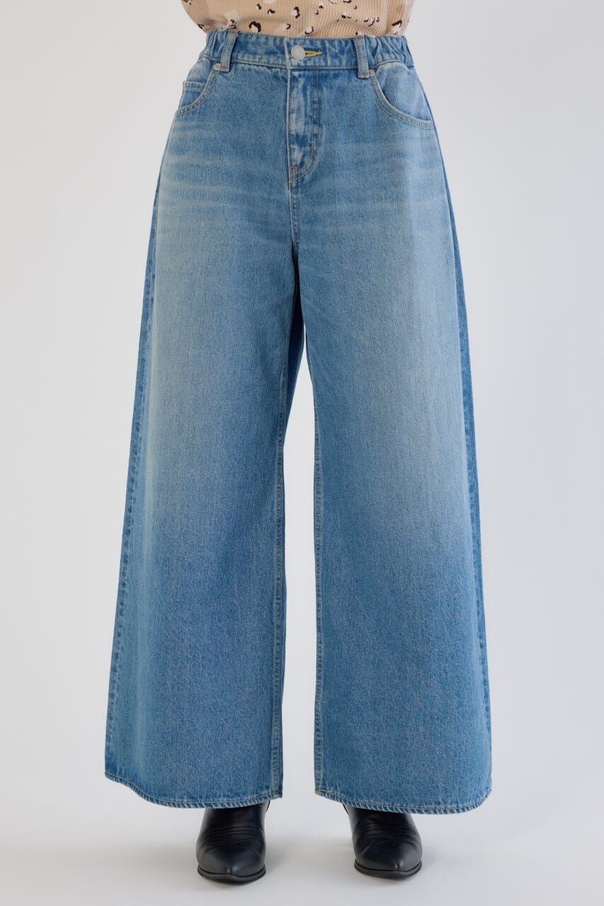 RODEO CROWNS「ビッグリボンデニムパンツ」|デニム|