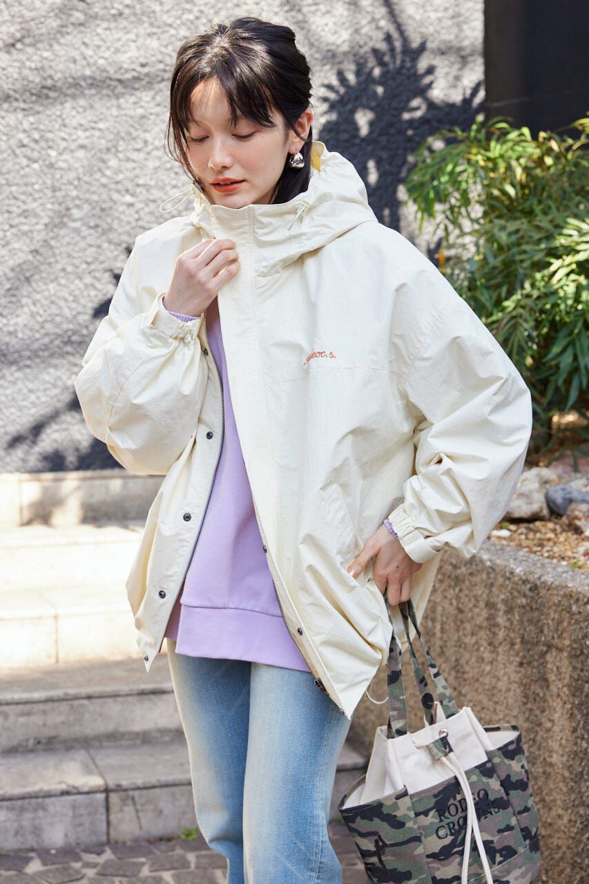 RODEO CROWNS「W/R バルーンマウンテンパーカー」|ブルゾン・スタジャン|O/WHT1