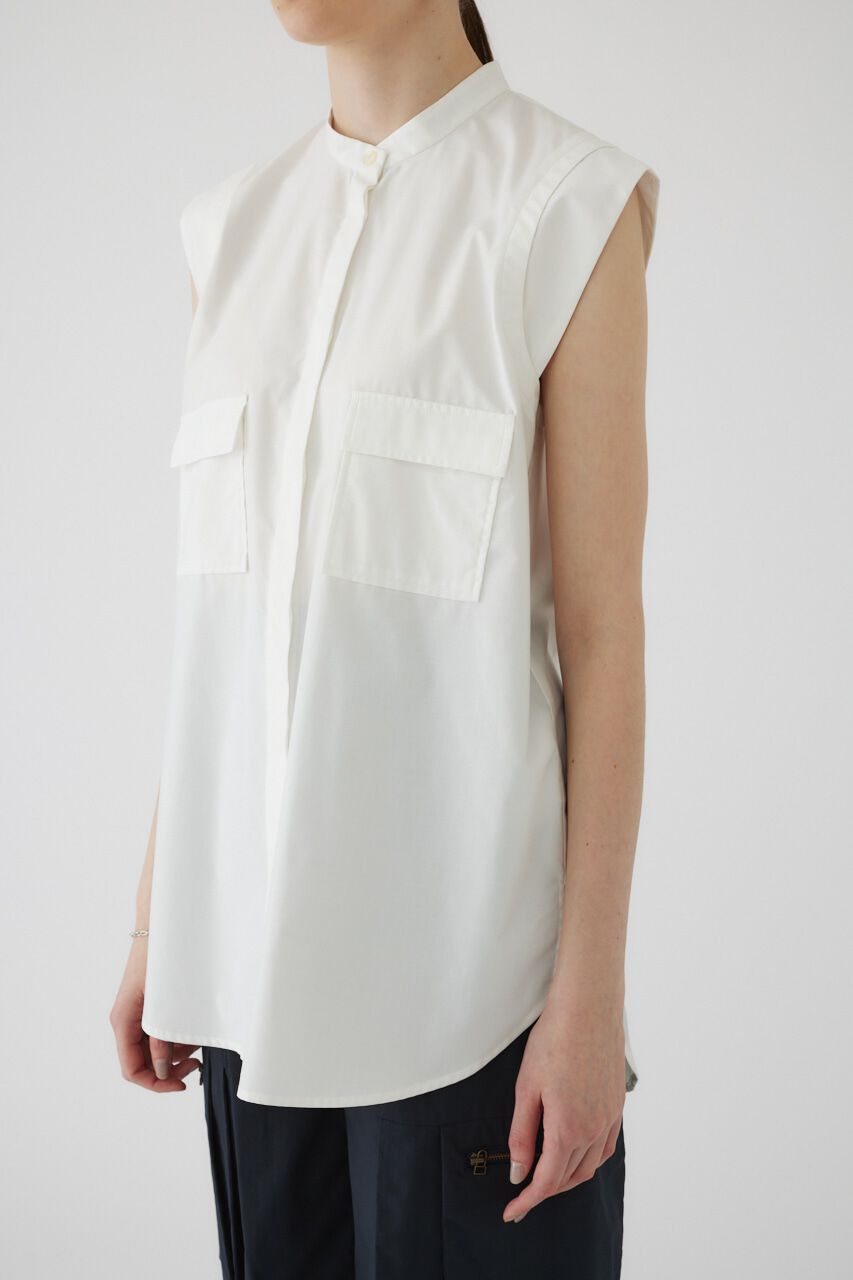 RIM.ARK 「Layered no sleeve SH」|シャツ・ブラウス|