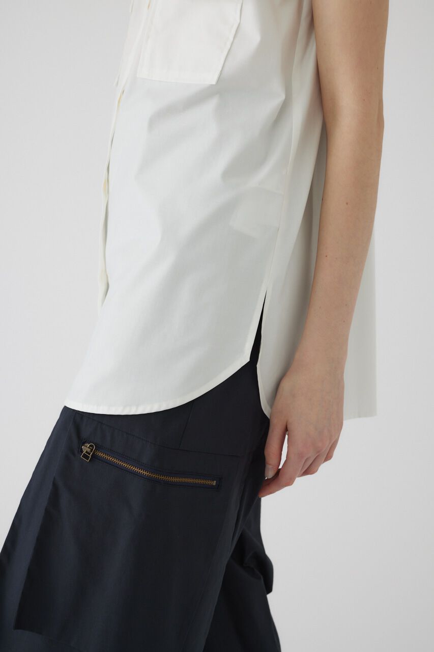 RIM.ARK 「Layered no sleeve SH」|シャツ・ブラウス|