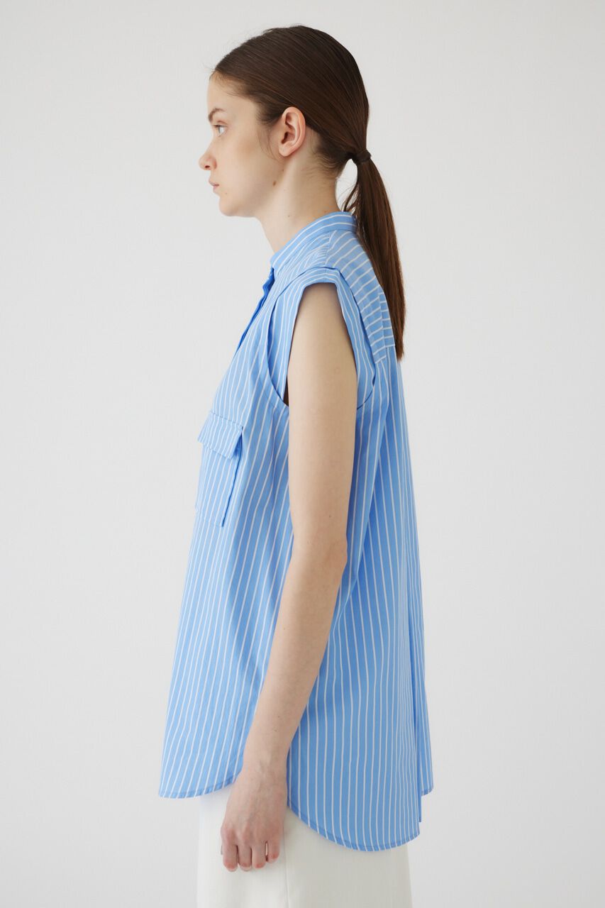 RIM.ARK 「Layered no sleeve SH」|シャツ・ブラウス|