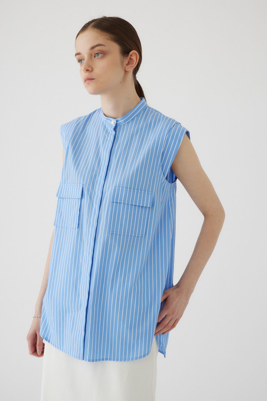 RIM.ARK 「Layered no sleeve SH」|シャツ・ブラウス|