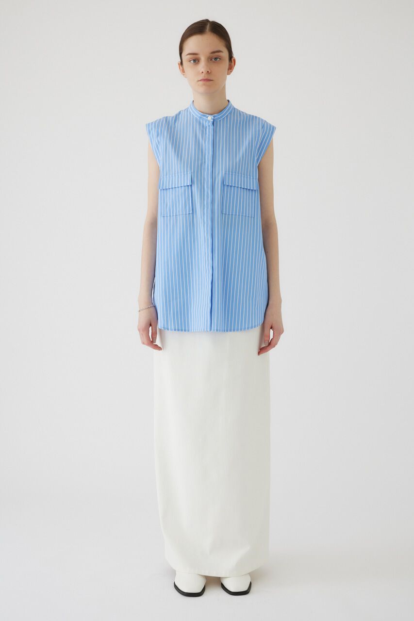 RIM.ARK 「Layered no sleeve SH」|シャツ・ブラウス|