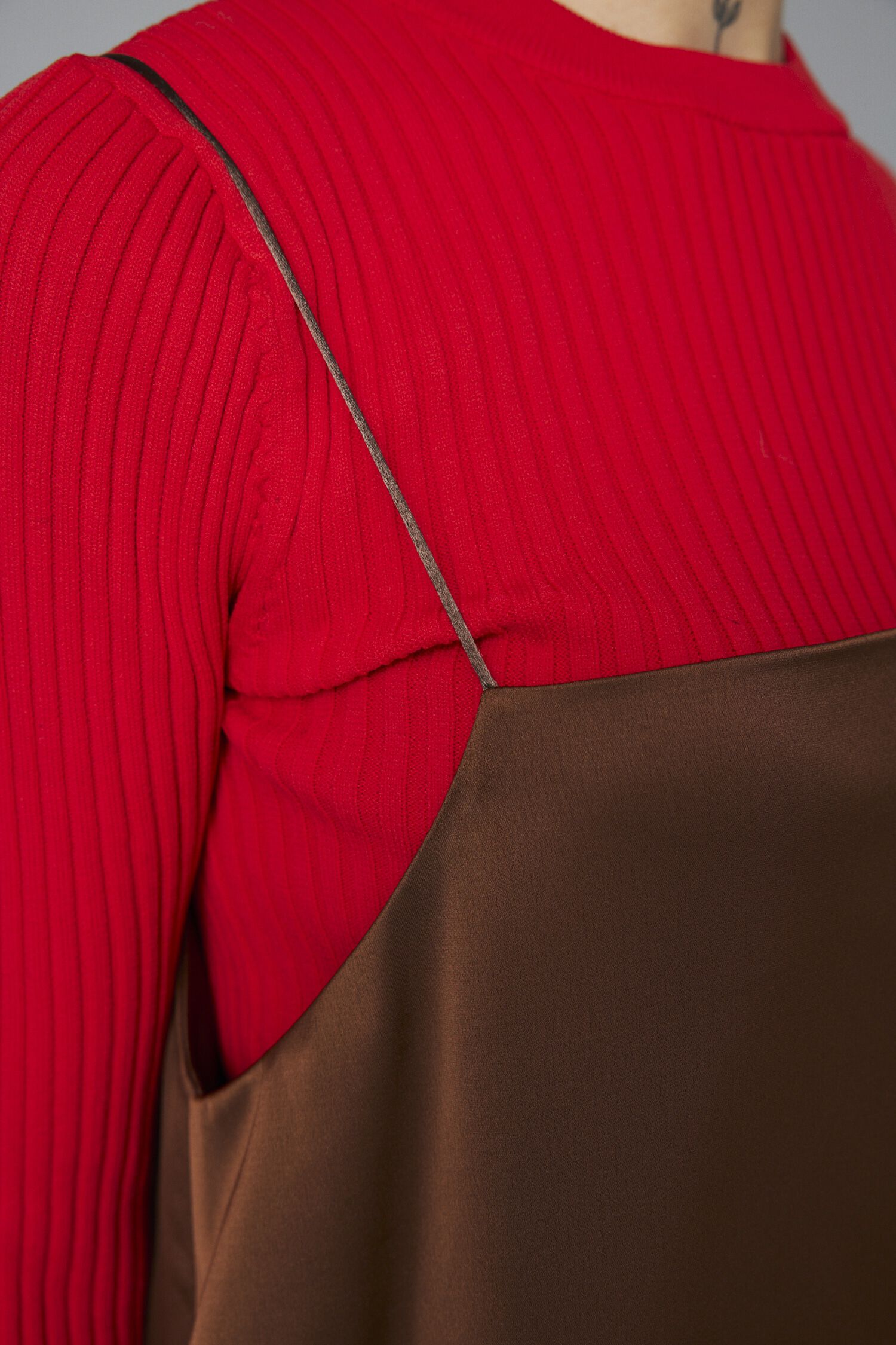 HeRIN.CYE「Back open satin dress」|ワンピース|