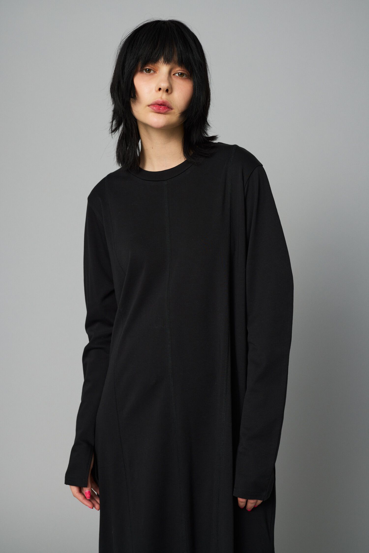 HeRIN.CYE「Long cut dress」|ワンピース|