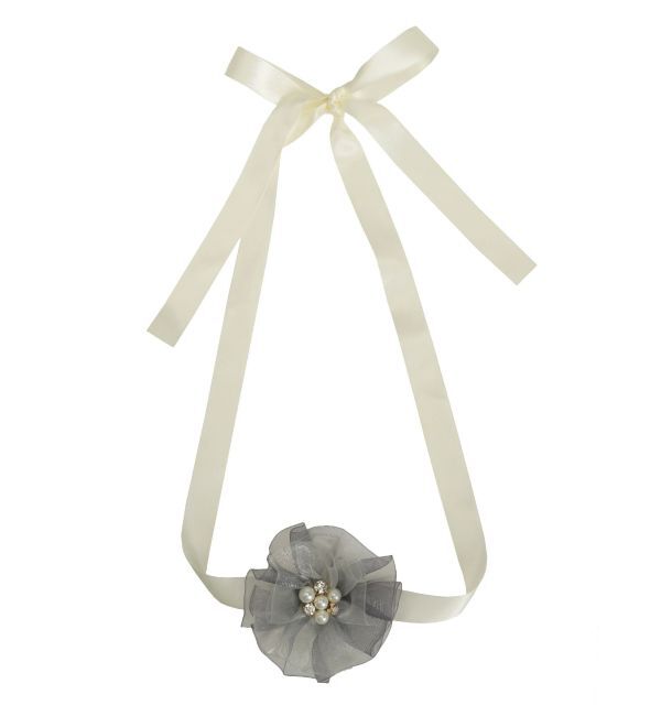 CALNAMUR「SHEER 3D FLOWER 2WAY CHORKER/シアー3Dフラワー2WAYチョーカー」|その他|