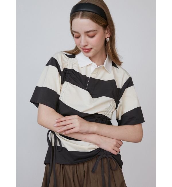 CALNAMUR「2WAY DRAWSTRING CUT OP/2WAYドロストカットワンピース」|ワンピース|