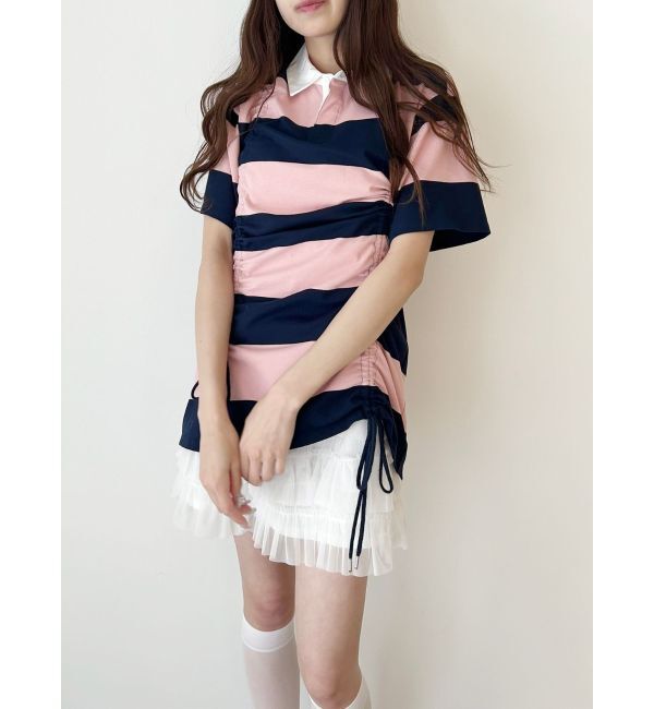 CALNAMUR「2WAY DRAWSTRING CUT OP/2WAYドロストカットワンピース」|ワンピース|