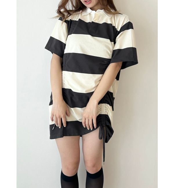 CALNAMUR「2WAY DRAWSTRING CUT OP/2WAYドロストカットワンピース」|ワンピース|