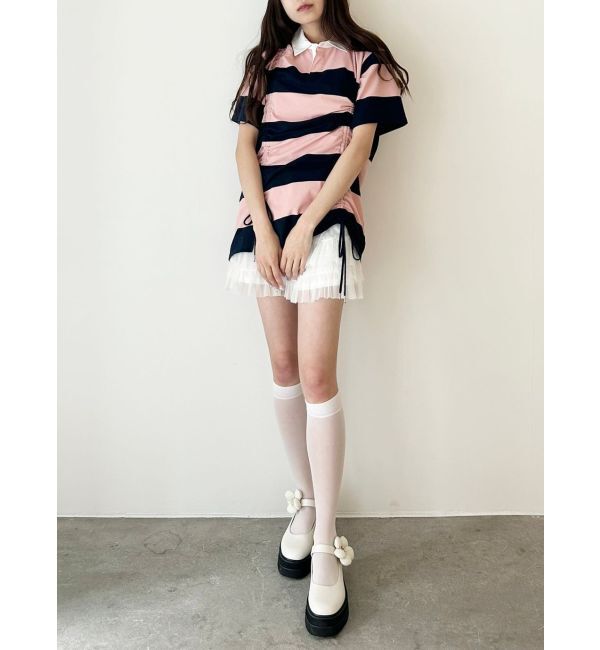 CALNAMUR「2WAY DRAWSTRING CUT OP/2WAYドロストカットワンピース」|ワンピース|