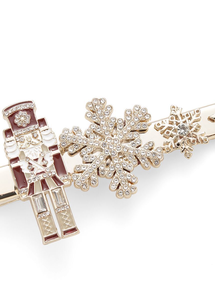 SNIDEL HOME「ロゴリボン＆デザインモチーフヘアピン」|その他|