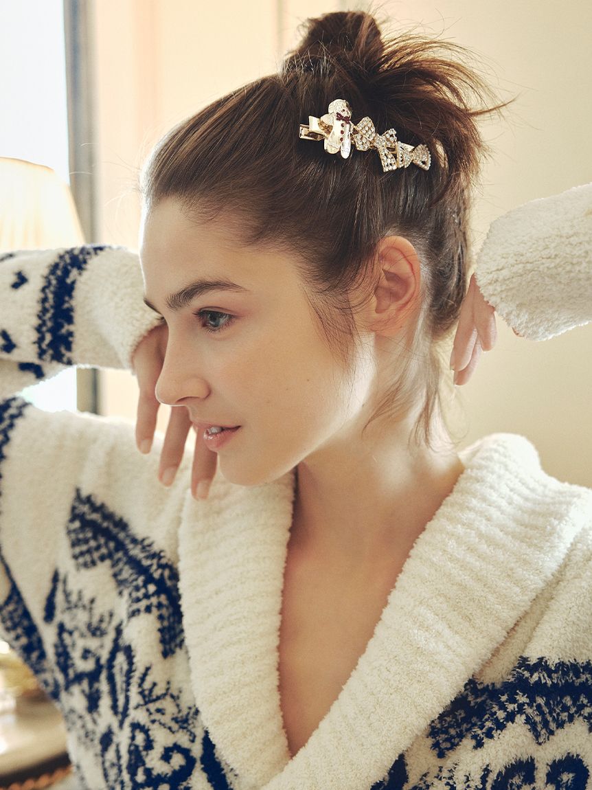 SNIDEL HOME「ロゴリボン＆デザインモチーフヘアピン」|その他|