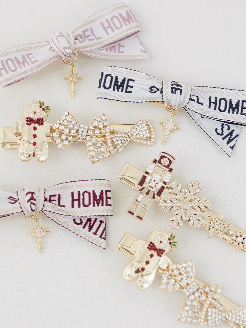 SNIDEL HOME「ロゴリボン＆デザインモチーフヘアピン」|その他|