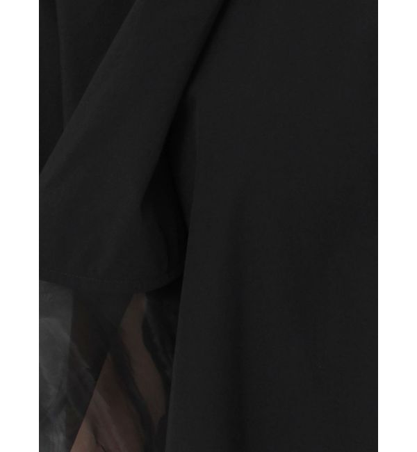 ELENDEEK「HALF ORGANZA SLEEVE BL」|シャツ・ブラウス|