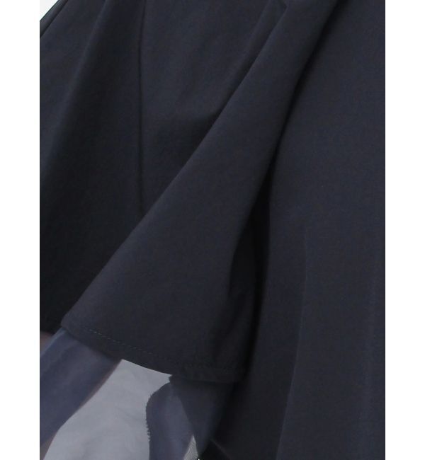 ELENDEEK「HALF ORGANZA SLEEVE BL」|シャツ・ブラウス|