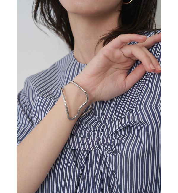 ELENDEEK「WAVE BANGLE」|ブレスレット・バングル|シルバー
