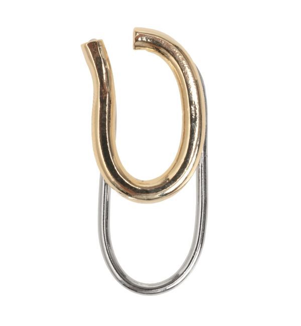 ELENDEEK「DOUBLE HOOP EAR CUFF」|イヤーカフ|