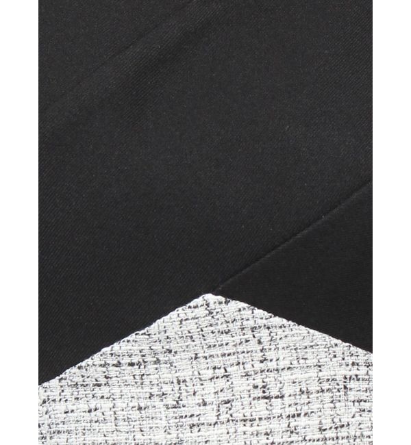 RESEXXY「フロントクロスツイードワンピース」|ワンピース|