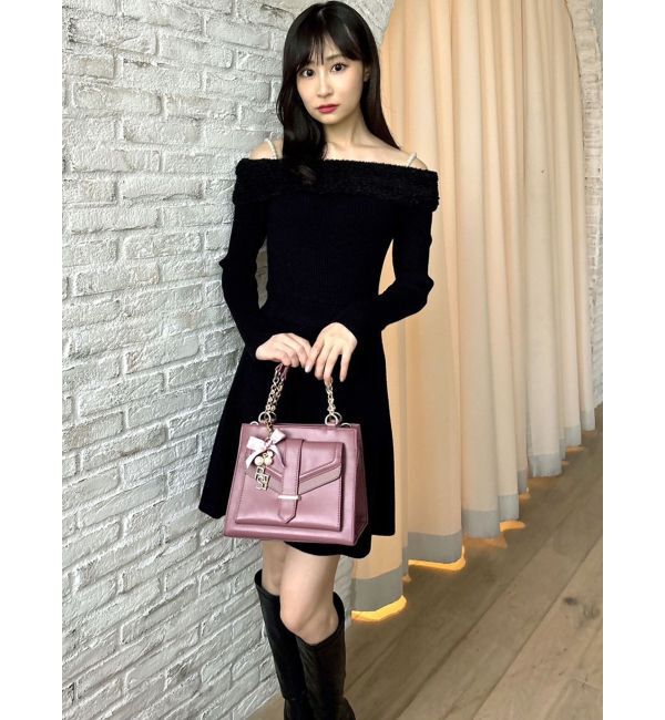 RESEXXY「ロゴモチーフバッグチャーム」|チャーム・キーホルダー|