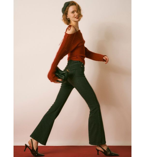 RESEXXY「ハートポケットデニムパンツ」|デニム|