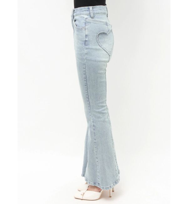 RESEXXY「ハートポケットデニムパンツ」|デニム|