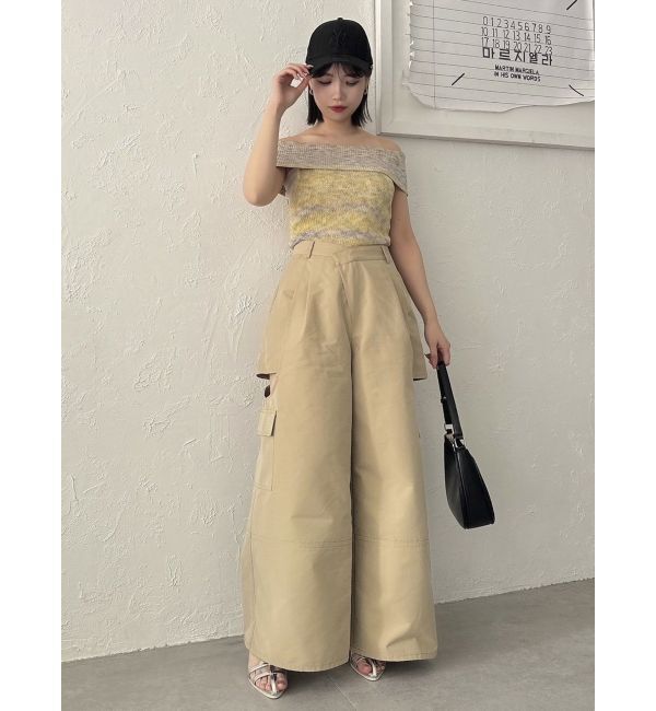 dazzlin「【WEB限定】2wayオフショルニットトップス」|ニット・セーター|