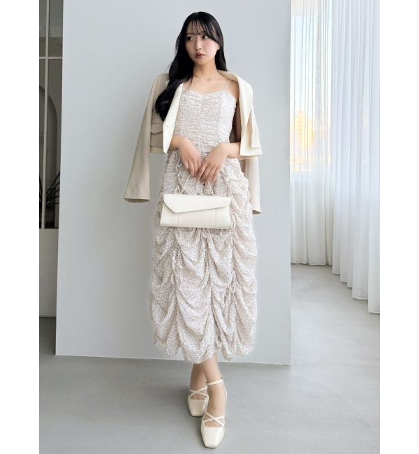 dazzlin「ギャザーリボンワンピース」|ワンピース|