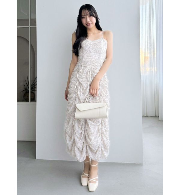 dazzlin「ギャザーリボンワンピース」|ワンピース|