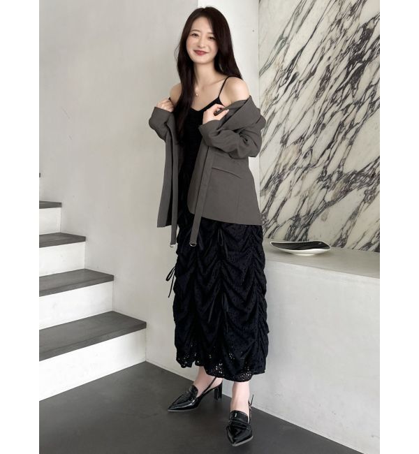 dazzlin「ギャザーリボンワンピース」|ワンピース|