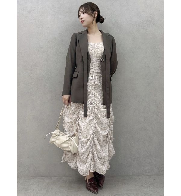 dazzlin「ギャザーリボンワンピース」|ワンピース|