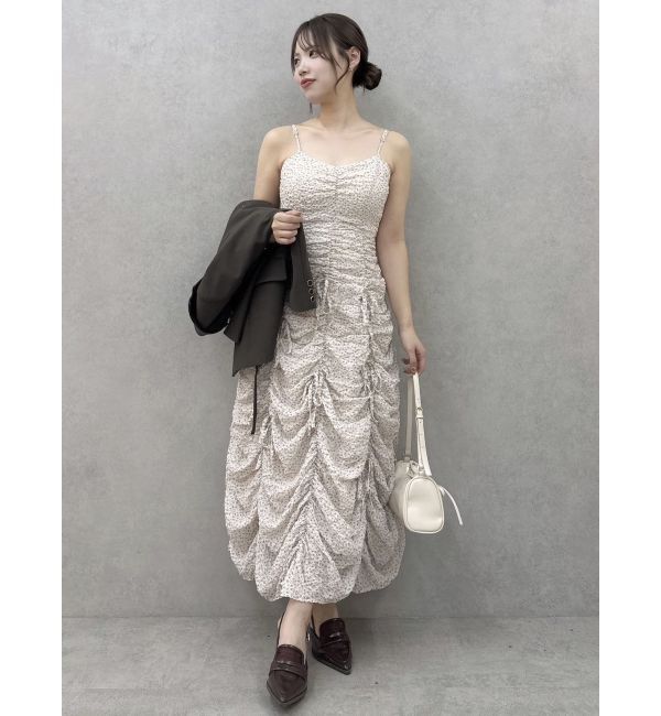 dazzlin「ギャザーリボンワンピース」|ワンピース|