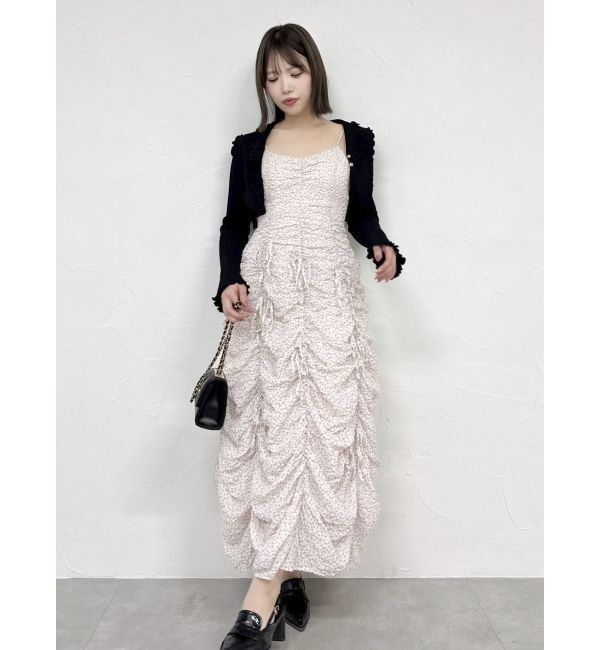 dazzlin「ギャザーリボンワンピース」|ワンピース|