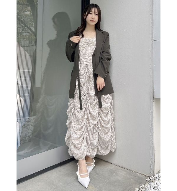 dazzlin「ギャザーリボンワンピース」|ワンピース|