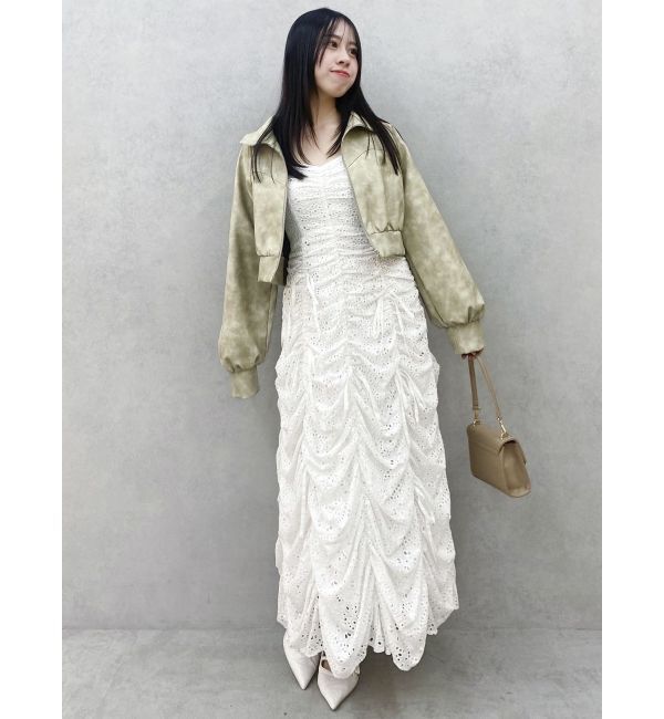 dazzlin「ギャザーリボンワンピース」|ワンピース|