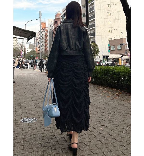 dazzlin「ギャザーリボンワンピース」|ワンピース|