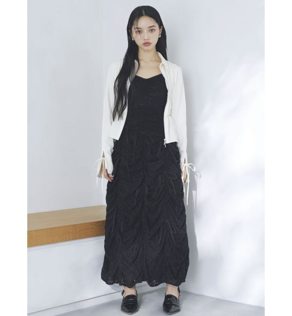 dazzlin「ギャザーリボンワンピース」|ワンピース|