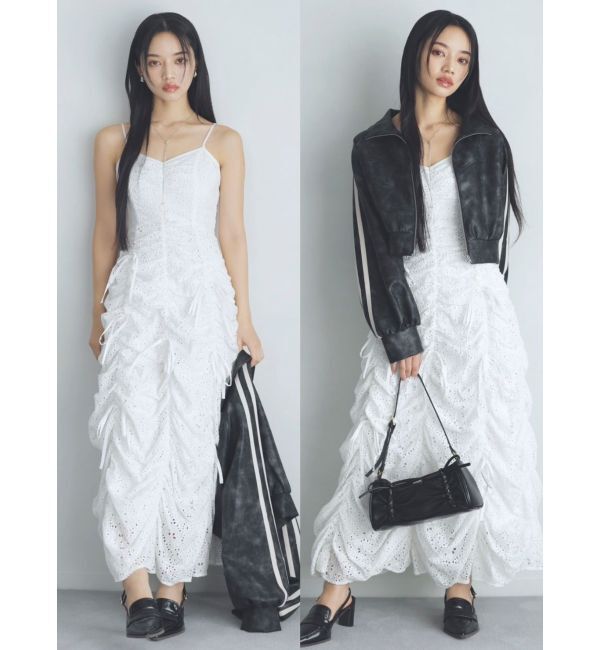 dazzlin「ギャザーリボンワンピース」|ワンピース|